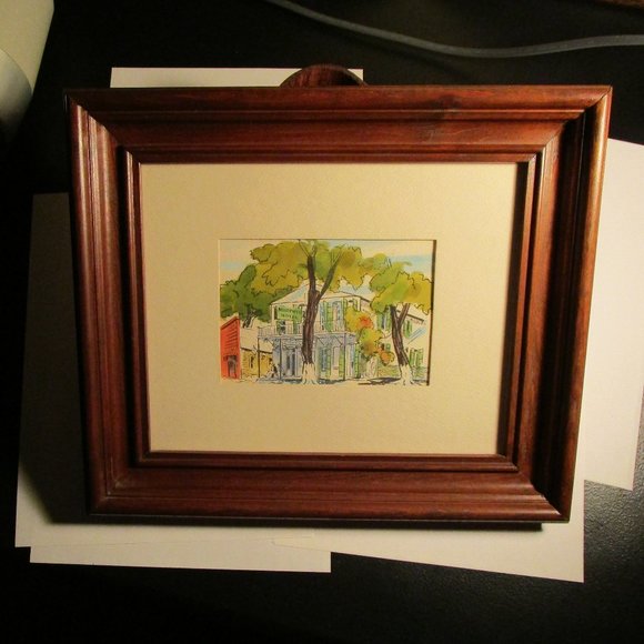 Original Watercolor "MURPHY'S HOTEL" - Picture 1 of 9